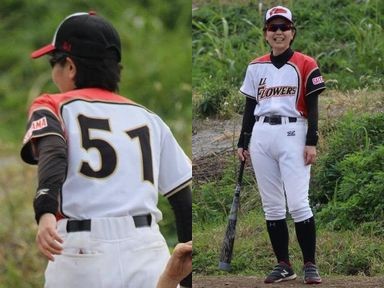 BASEBALL TEAM ALL FLOWERS