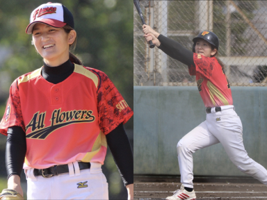 BASEBALL TEAM ALL FLOWERS