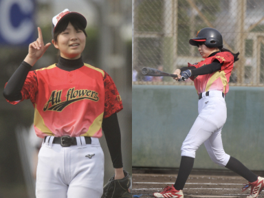BASEBALL TEAM ALL FLOWERS