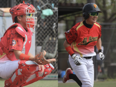 BASEBALL TEAM ALL FLOWERS