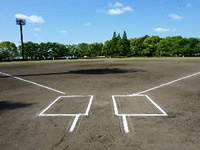 越谷市立川柳公園野球場